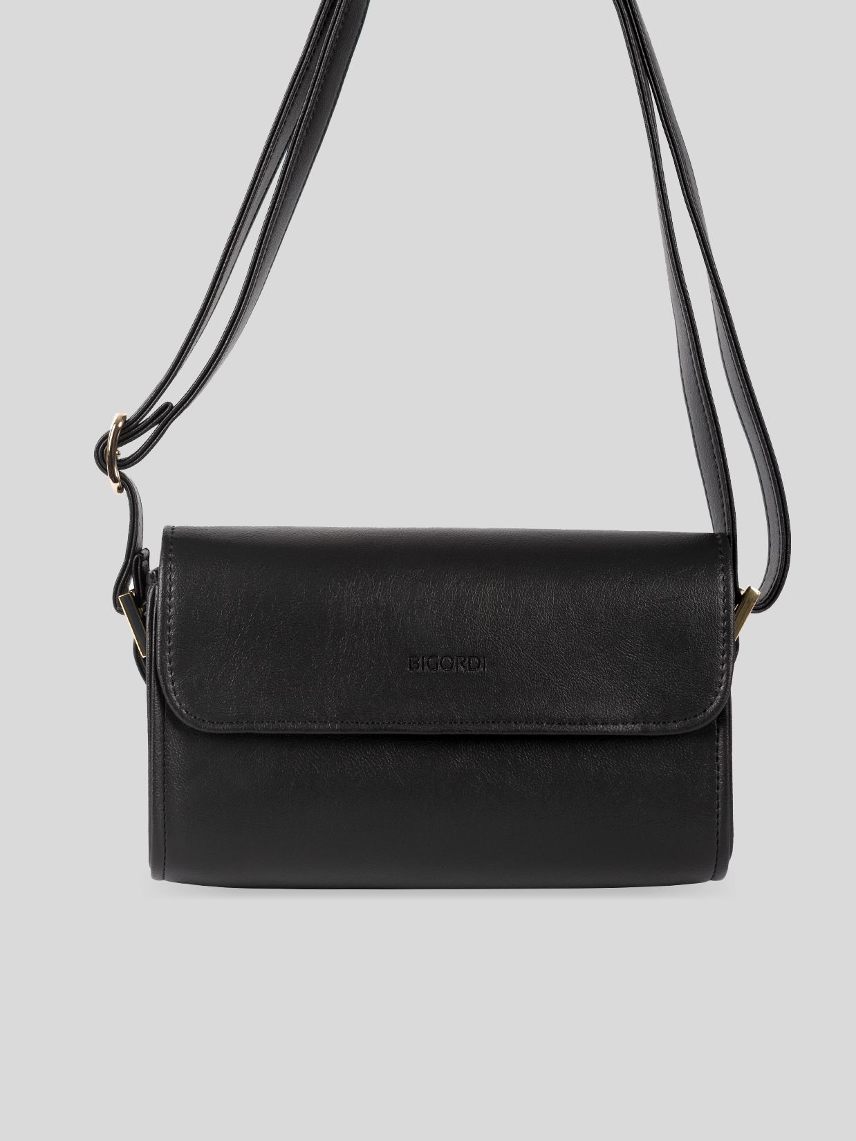  Mała torebka na ramię prostokątna Petite Bag Czarna